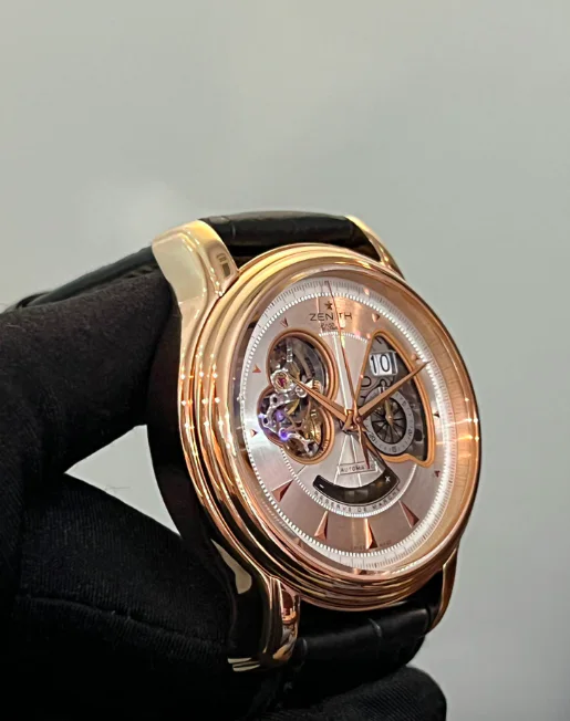 Zenith El Primero Chronomaster XXT Open Grande Date Ref. 18 1260 4039/B 18kt. Pink Gold Chrono